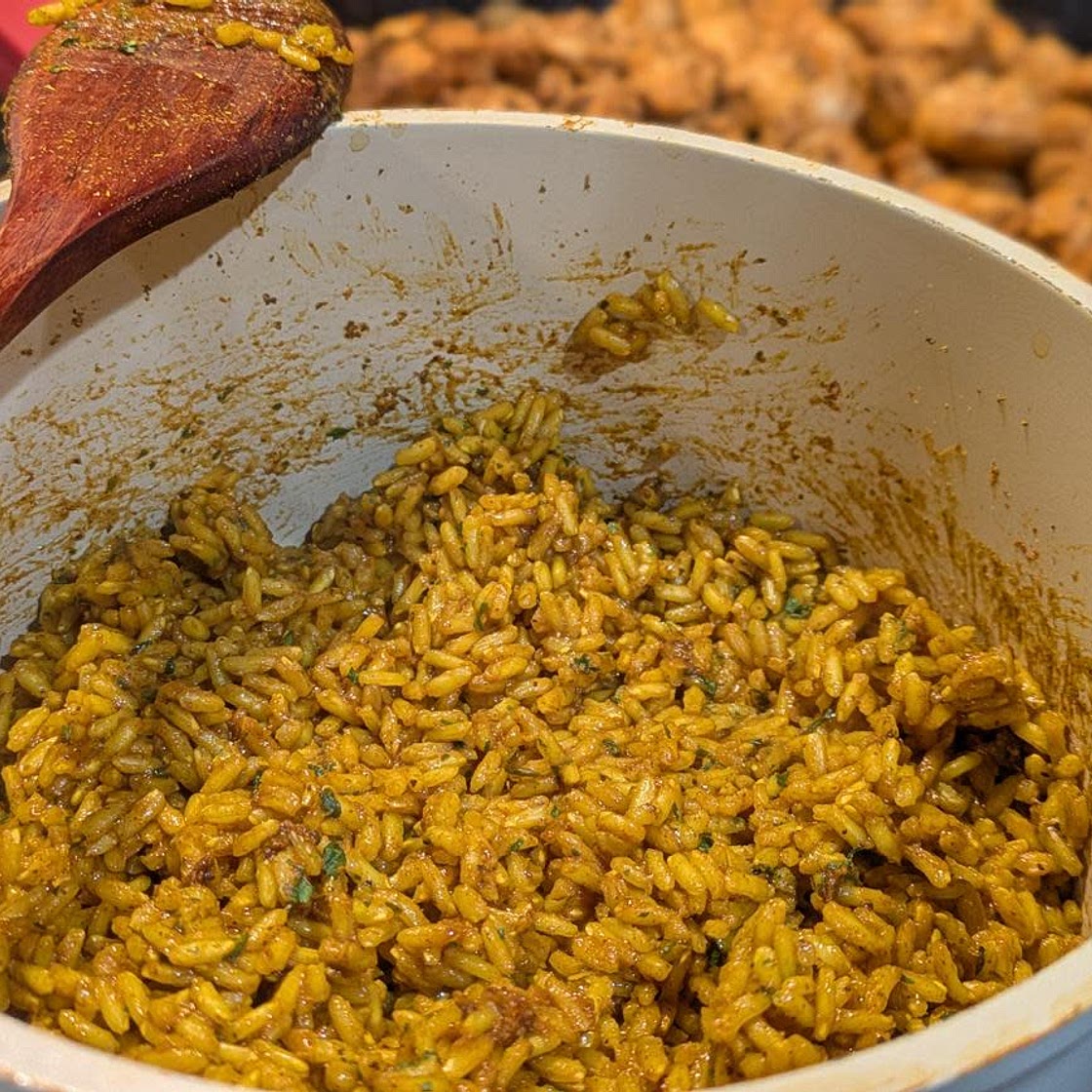 Anti-Inflammatory Yellow(ish) Rice