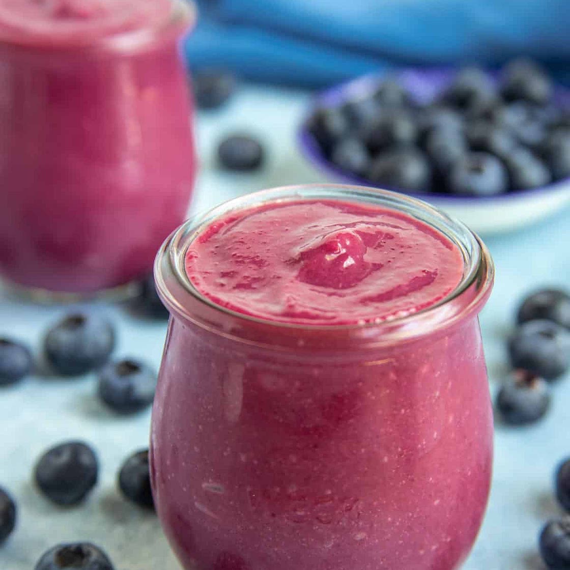 Homemade Blueberry Curd