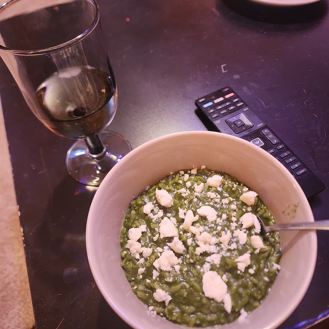 Spanakopita Risotto