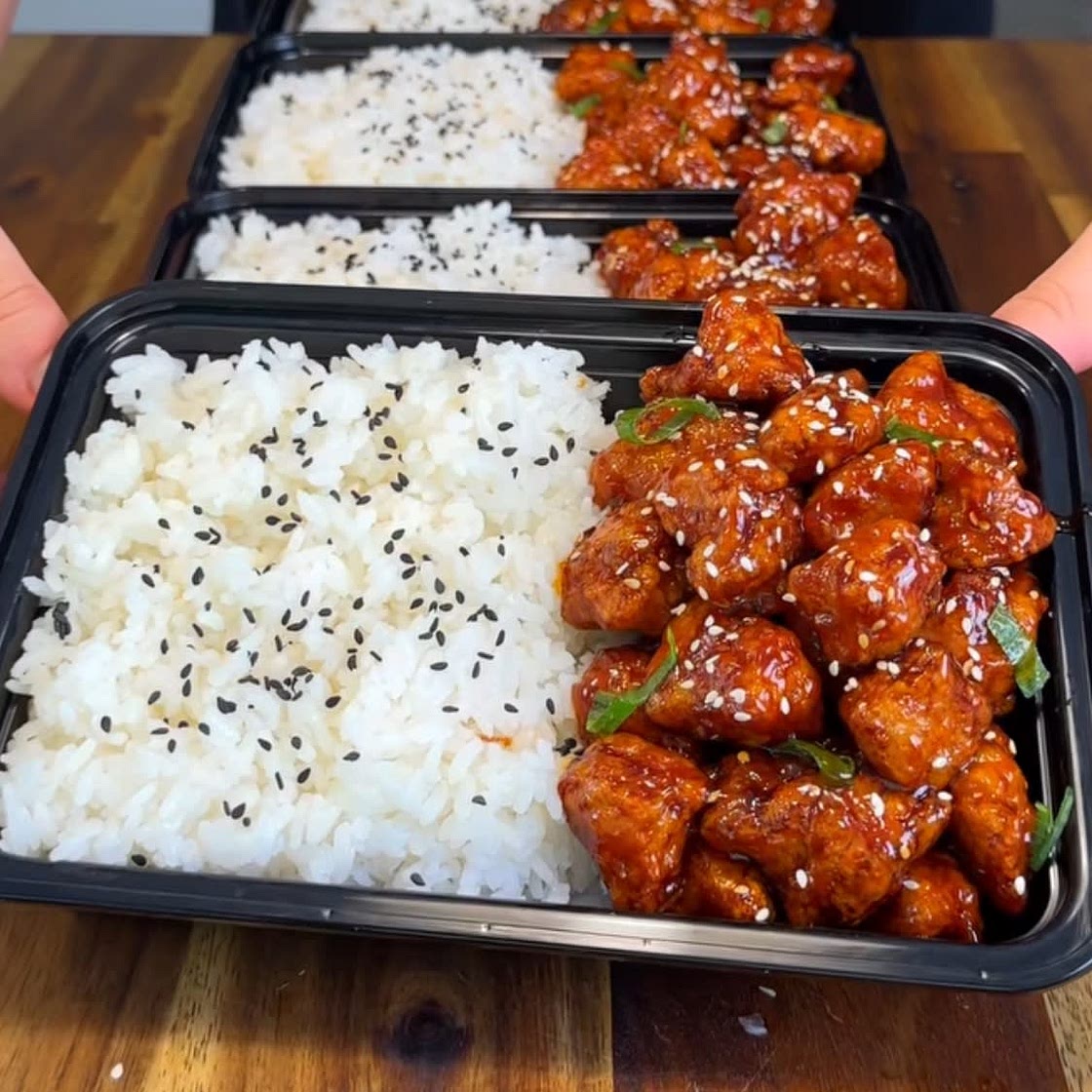 High Protein Crispy Korean Popcorn Chicken