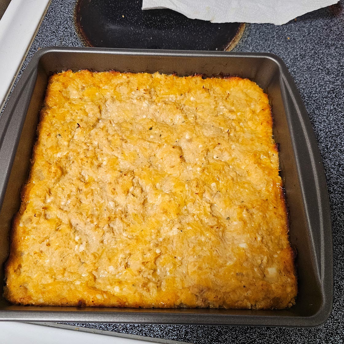 Buffalo chicken dip: high protein