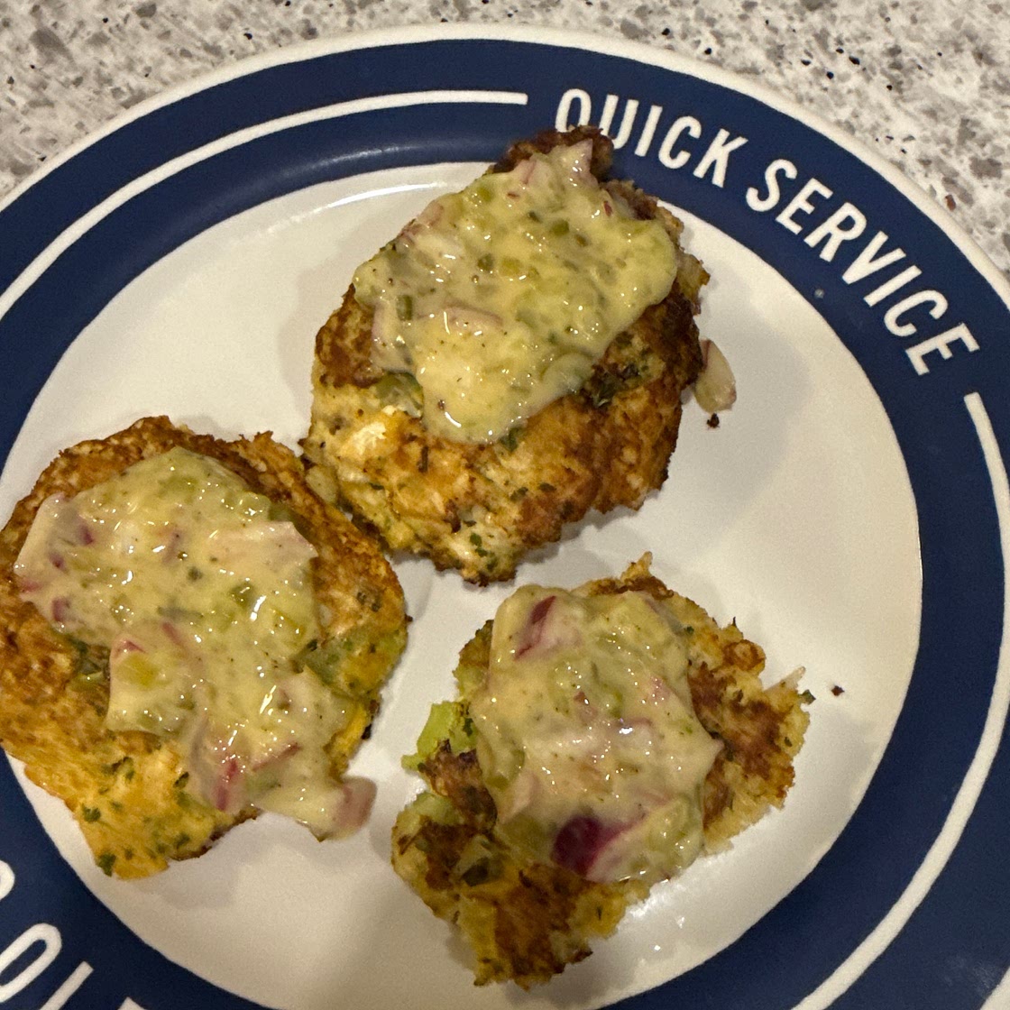 Maryland Crab Cakes with Quick Tartar Sauce