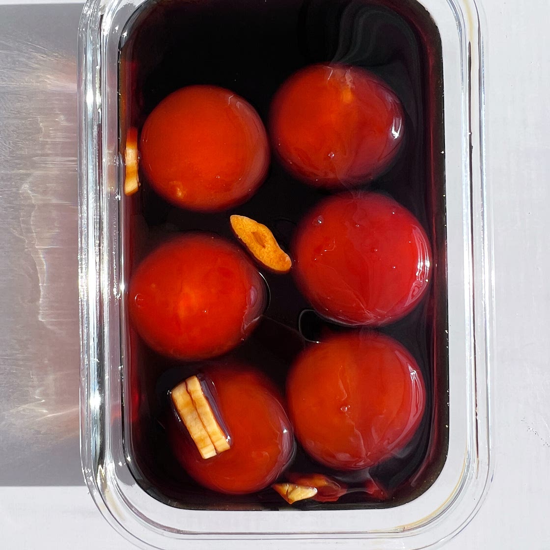 Soy Cured Egg Yolk