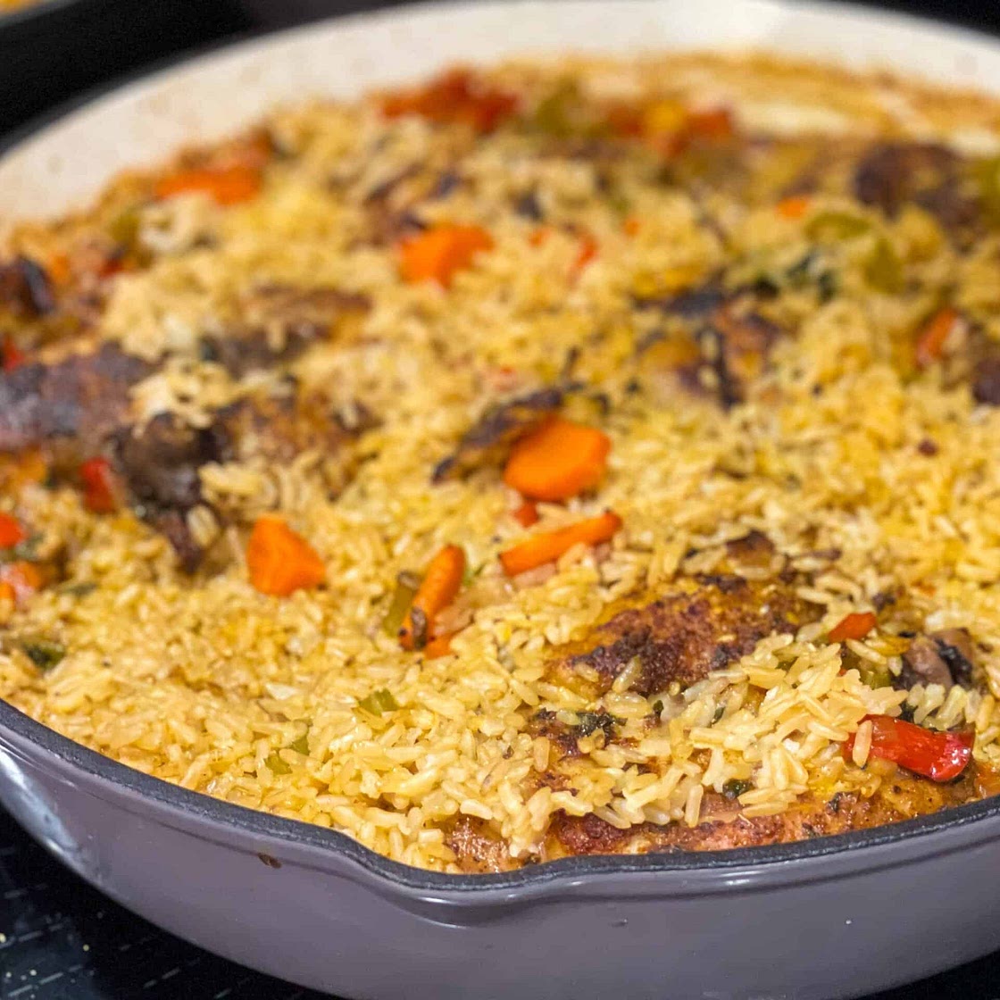 Caribbean Jerk Chicken and Rice