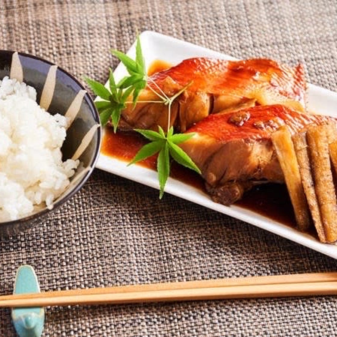 Japanese sweet red snapper