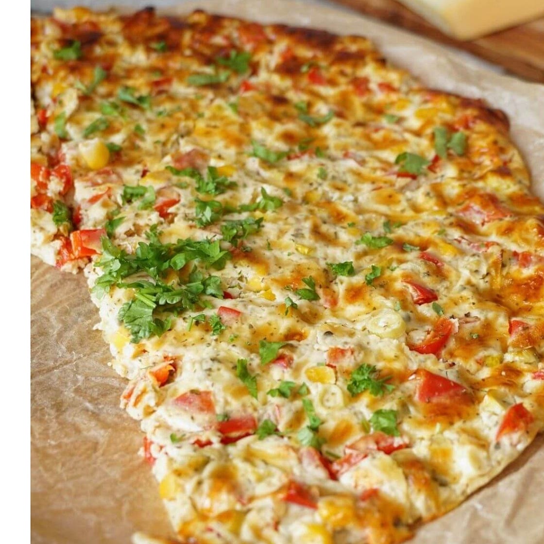 Low Carb Schüttelpizza