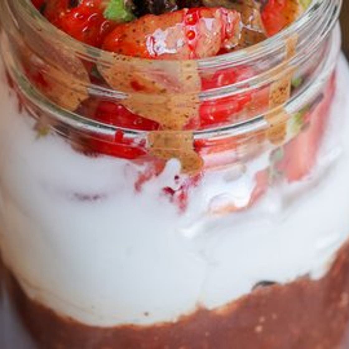 Vegan 'Nutella' Overnight Oats