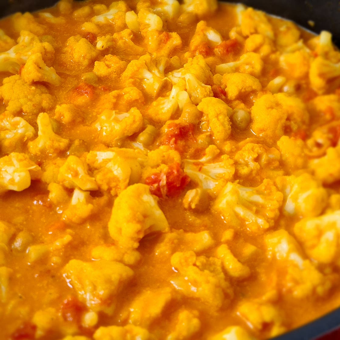 Curry mit Blumenkohl und/oder Brokkoli