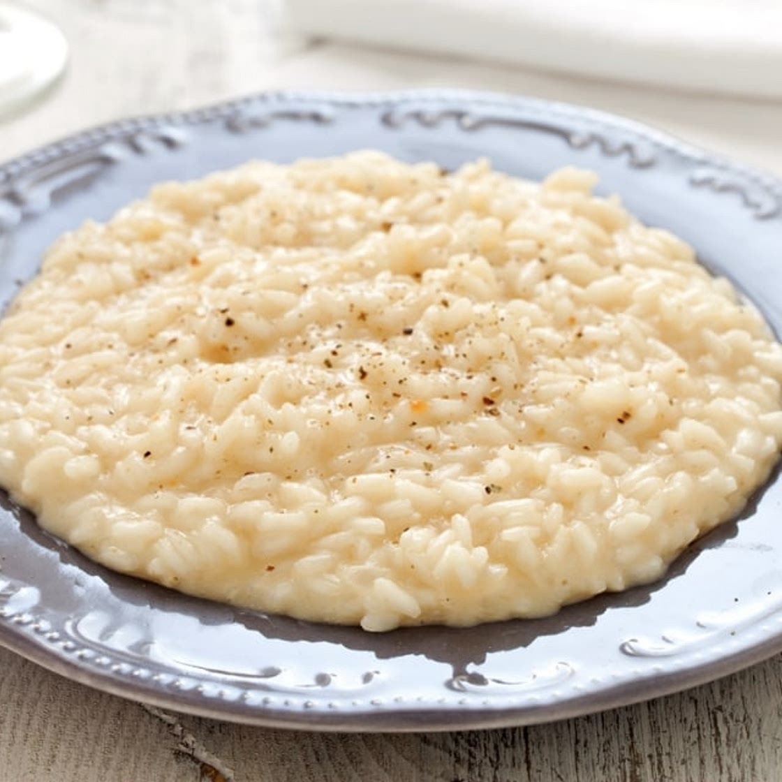 Risotto allo champagne