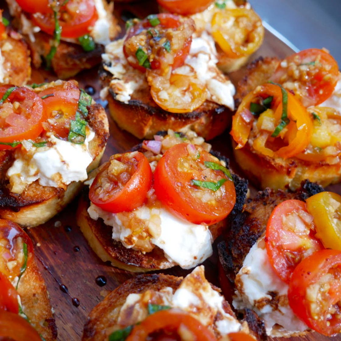 Burrata Bruschetta