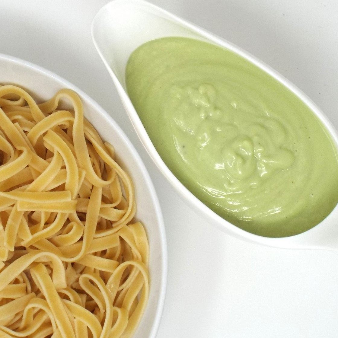 Fettuccine Avocado Alfredo