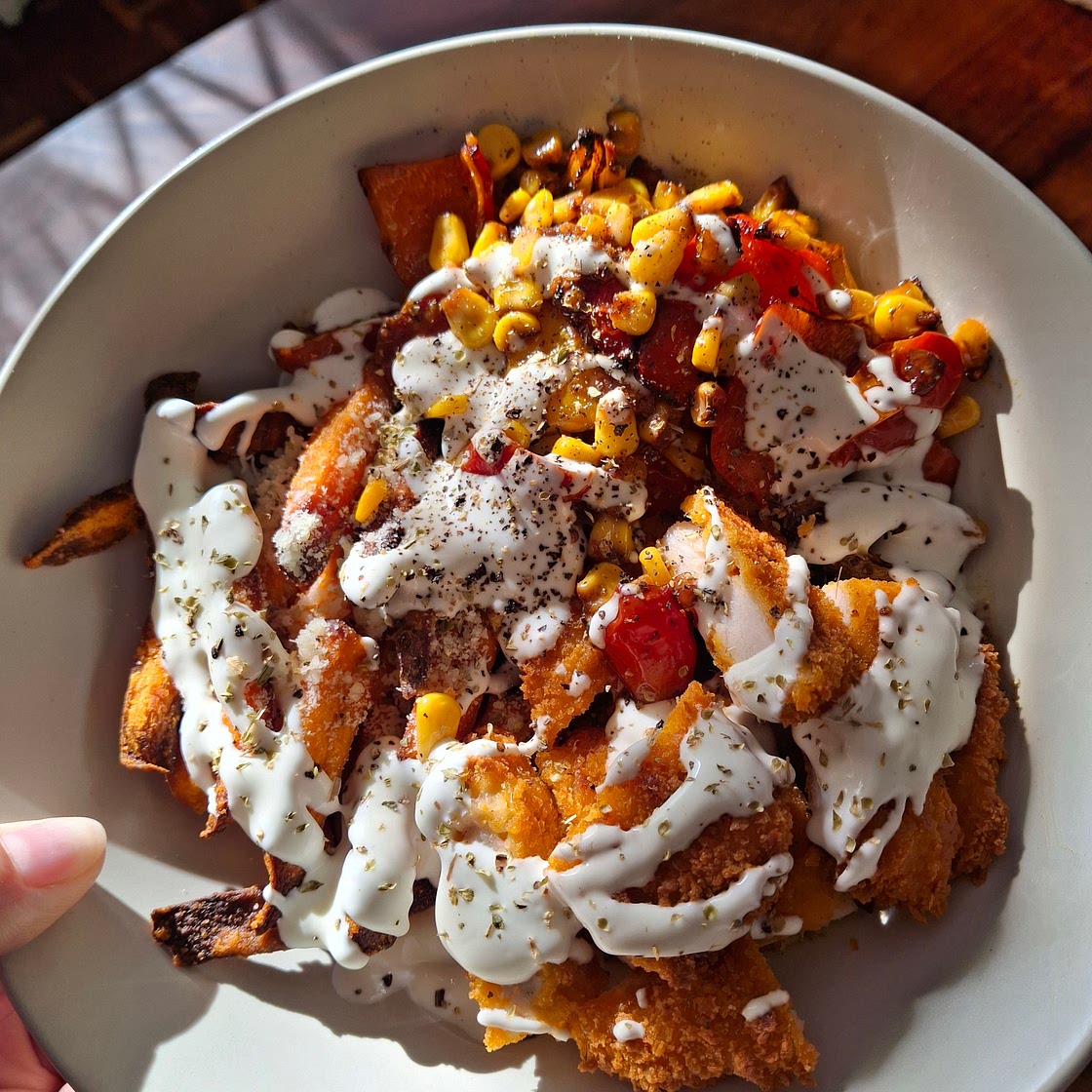 Low Calorie Friday Night Chicken Fajita Bowl