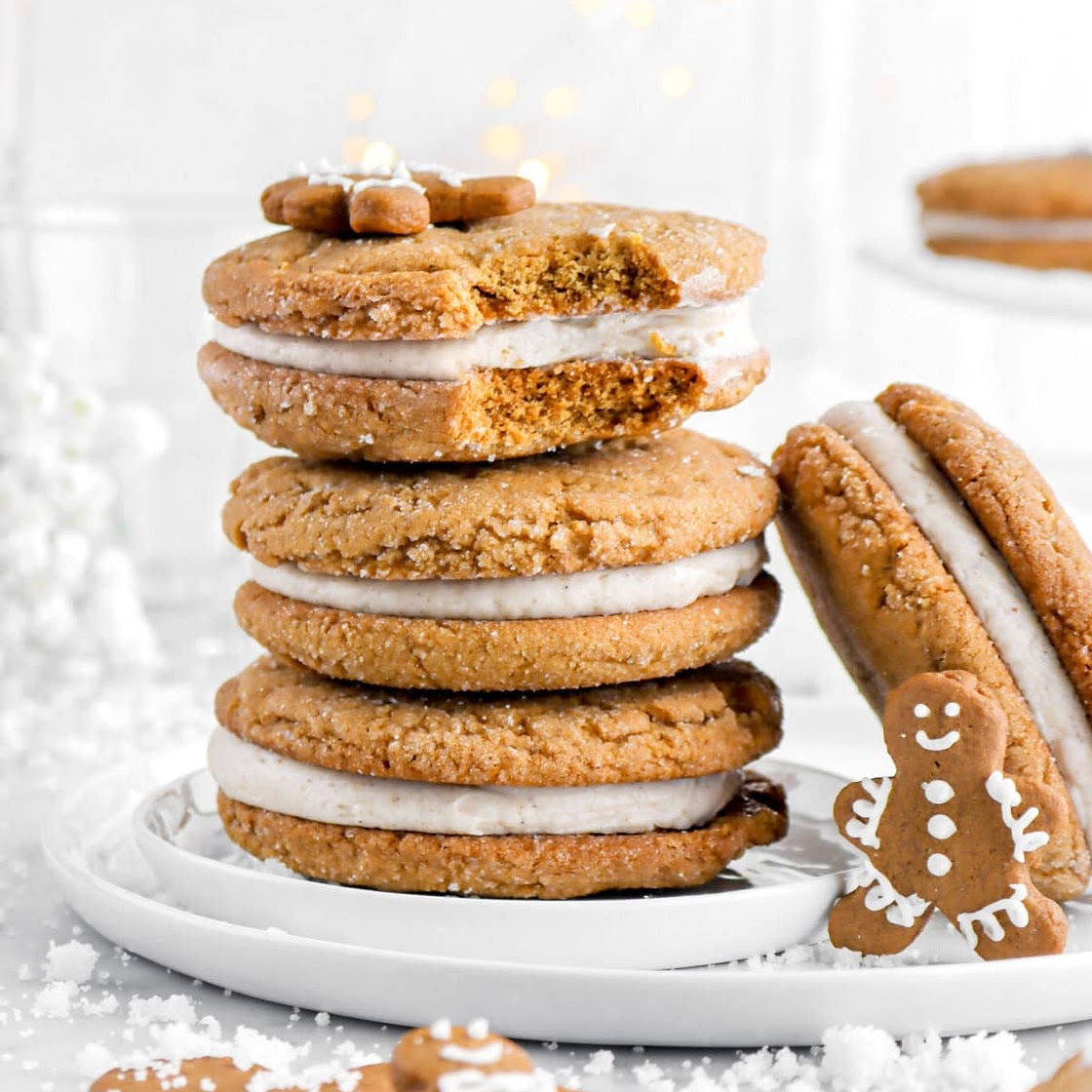 Gingerbread Sandwich Cookies