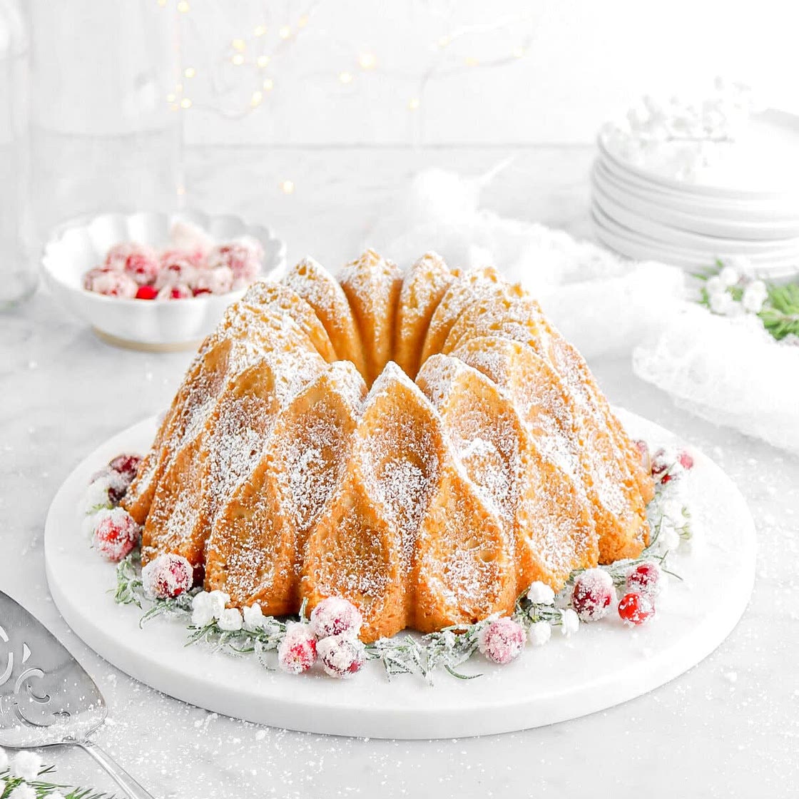 Eggnog Pound Cake