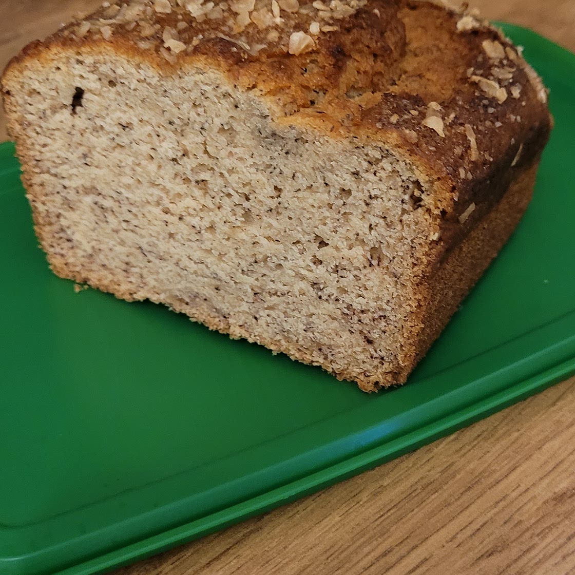 Dairy & egg free banana bread