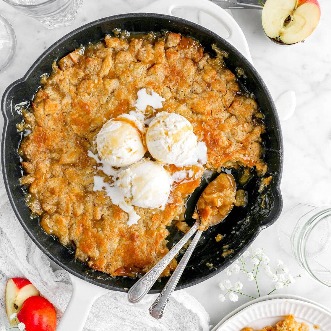 Caramel Apple Dump Cake