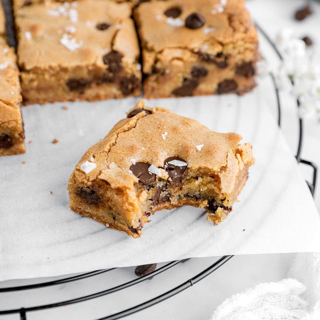 Chewy Chocolate Chip Blondies
