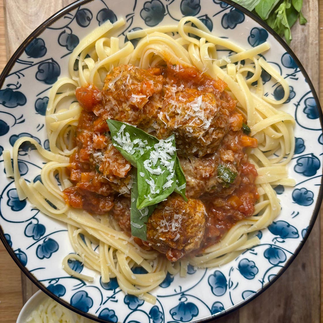 Air Fryer Pork Meatballs