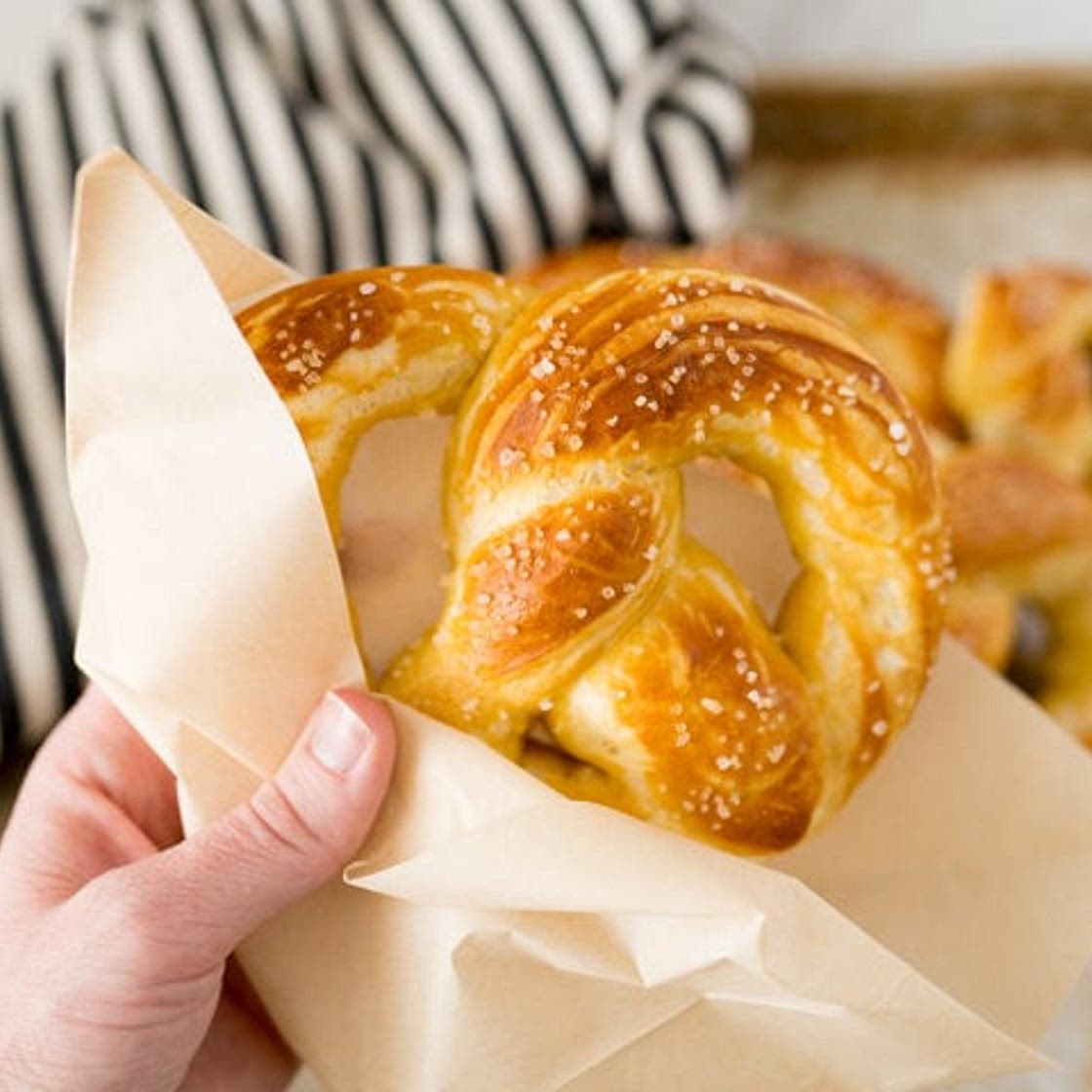 Homemade Soft Pretzels