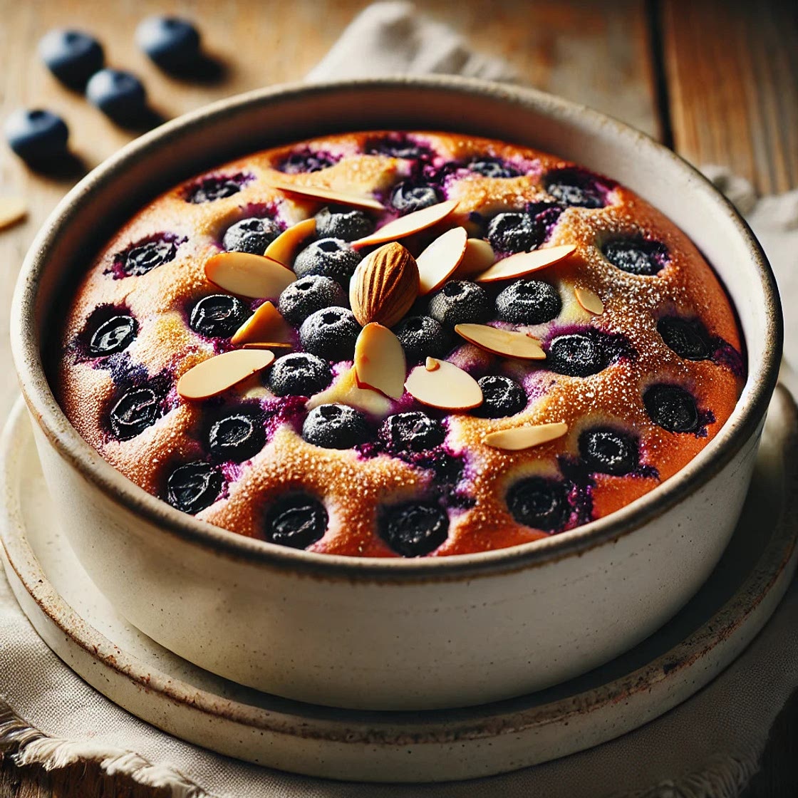 Bowlcake myrtilles amandes