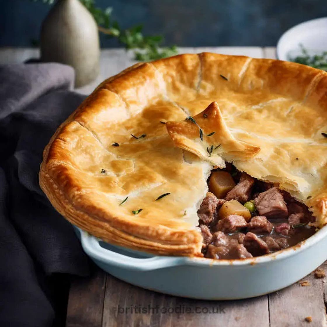 Meat and Potato Pie Lancashire Recipe