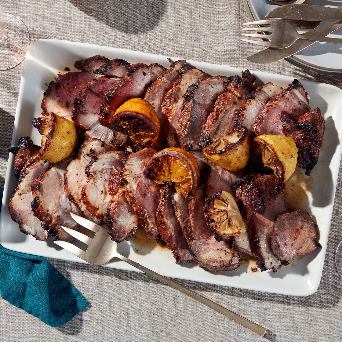 Dry-Rubbed Pork Steaks