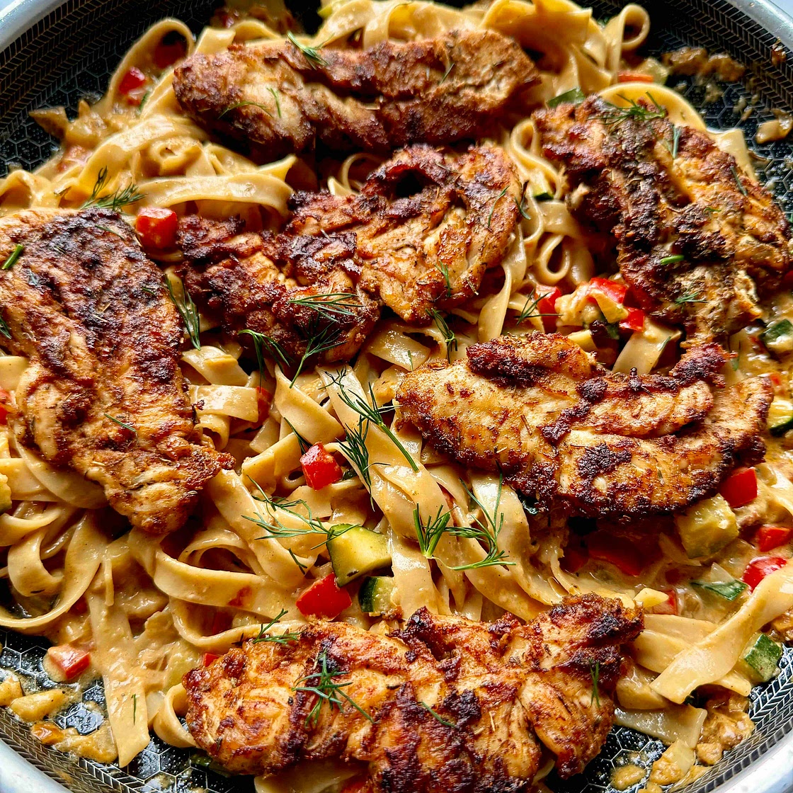 Creamy Chicken Pasta 