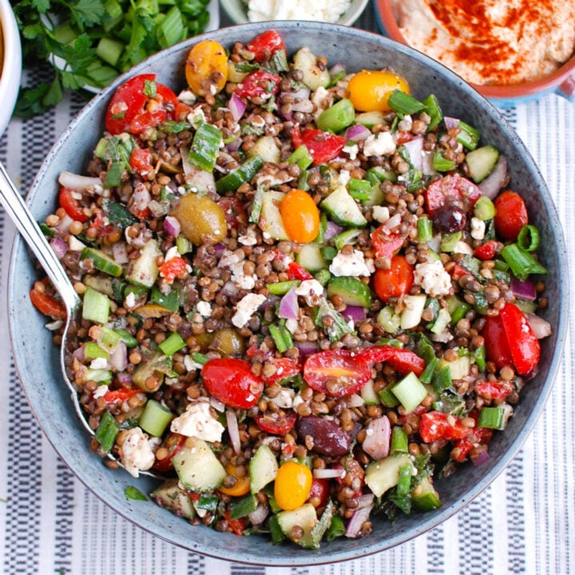 Mediterranean Lentil Salad
