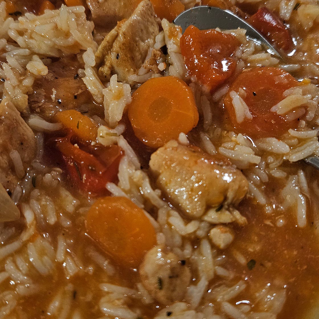 Fuck-around-&-find-out chicken goulash