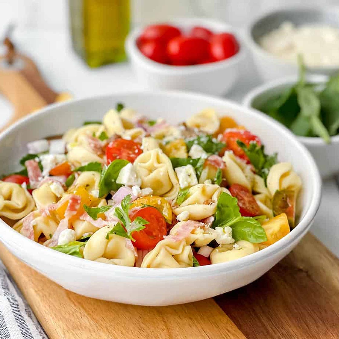 Tuscan Tortellini Salad Recipe