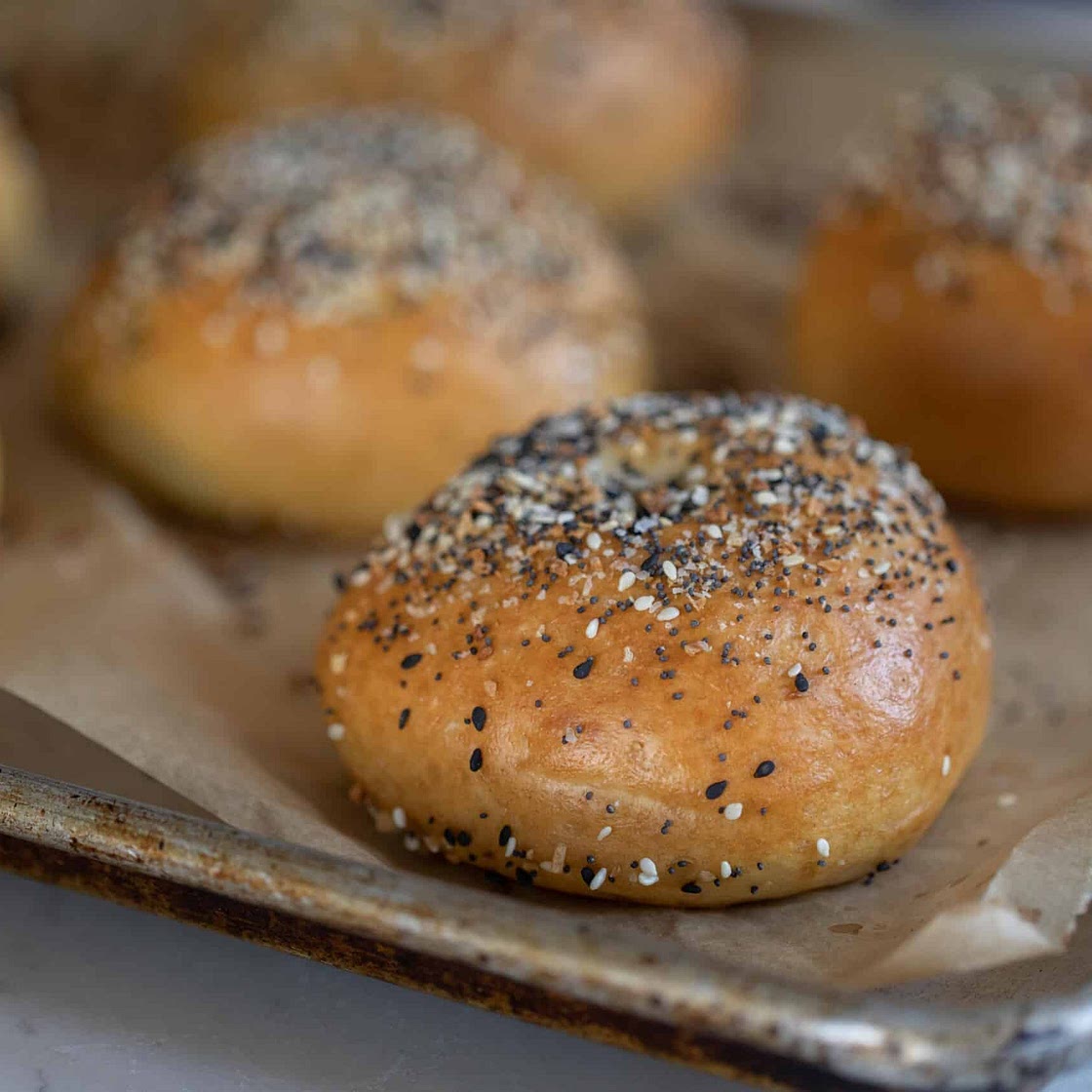 Sourdough Discard Bagels