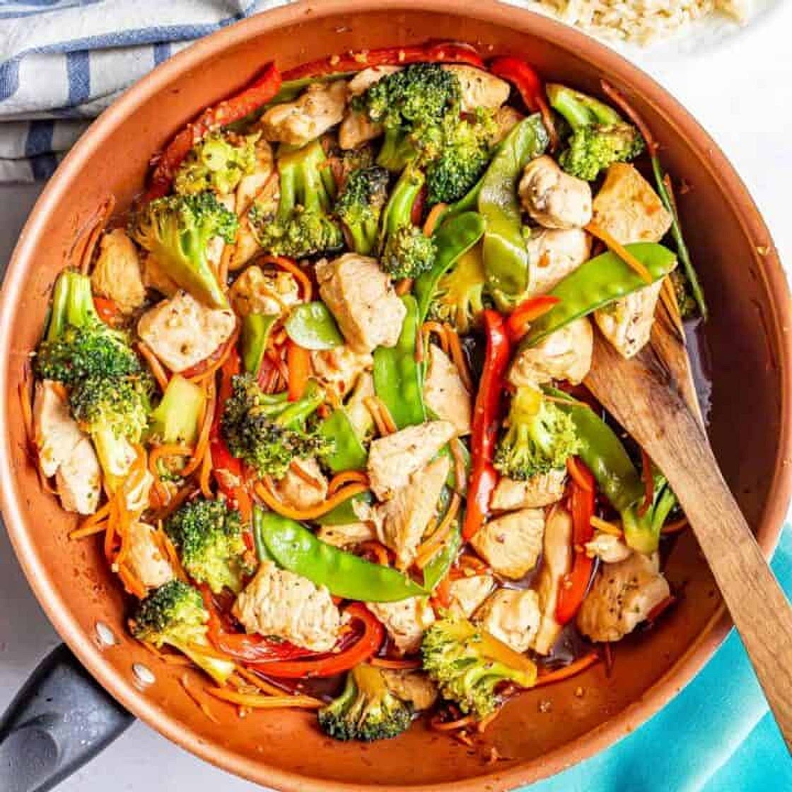 Honey Garlic Chicken Stir Fry