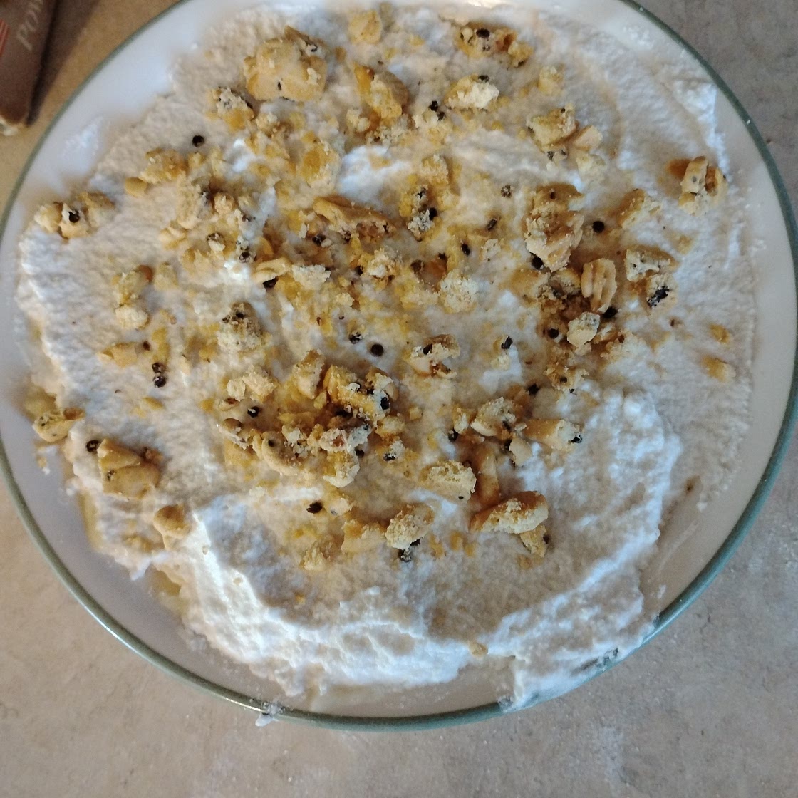 Vegan banana pudding