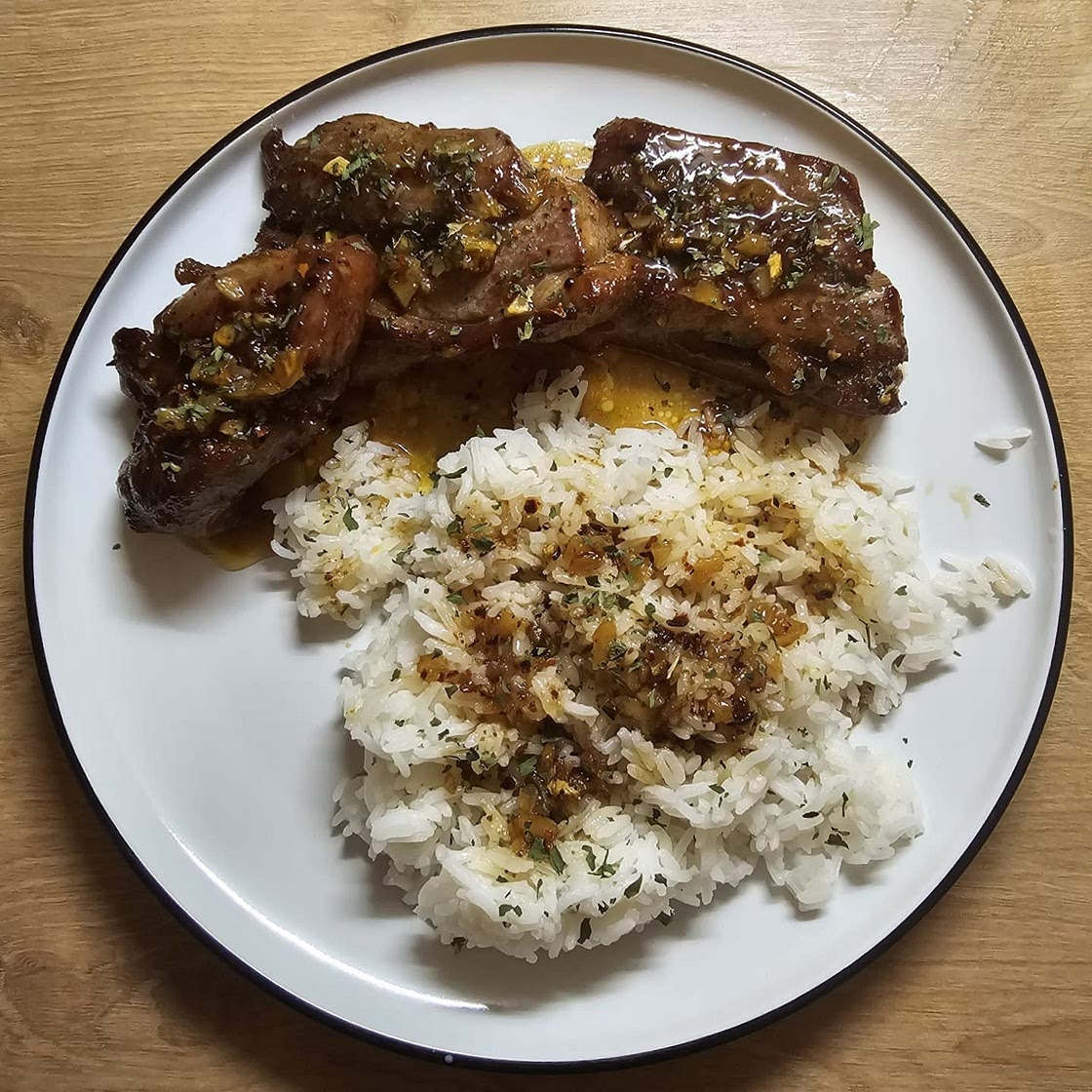 Garlic Brown Sugar Pork Chops