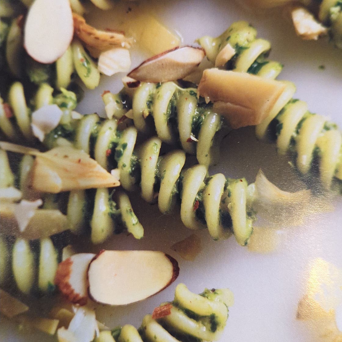 Fusilli with Herbs and Artichokes