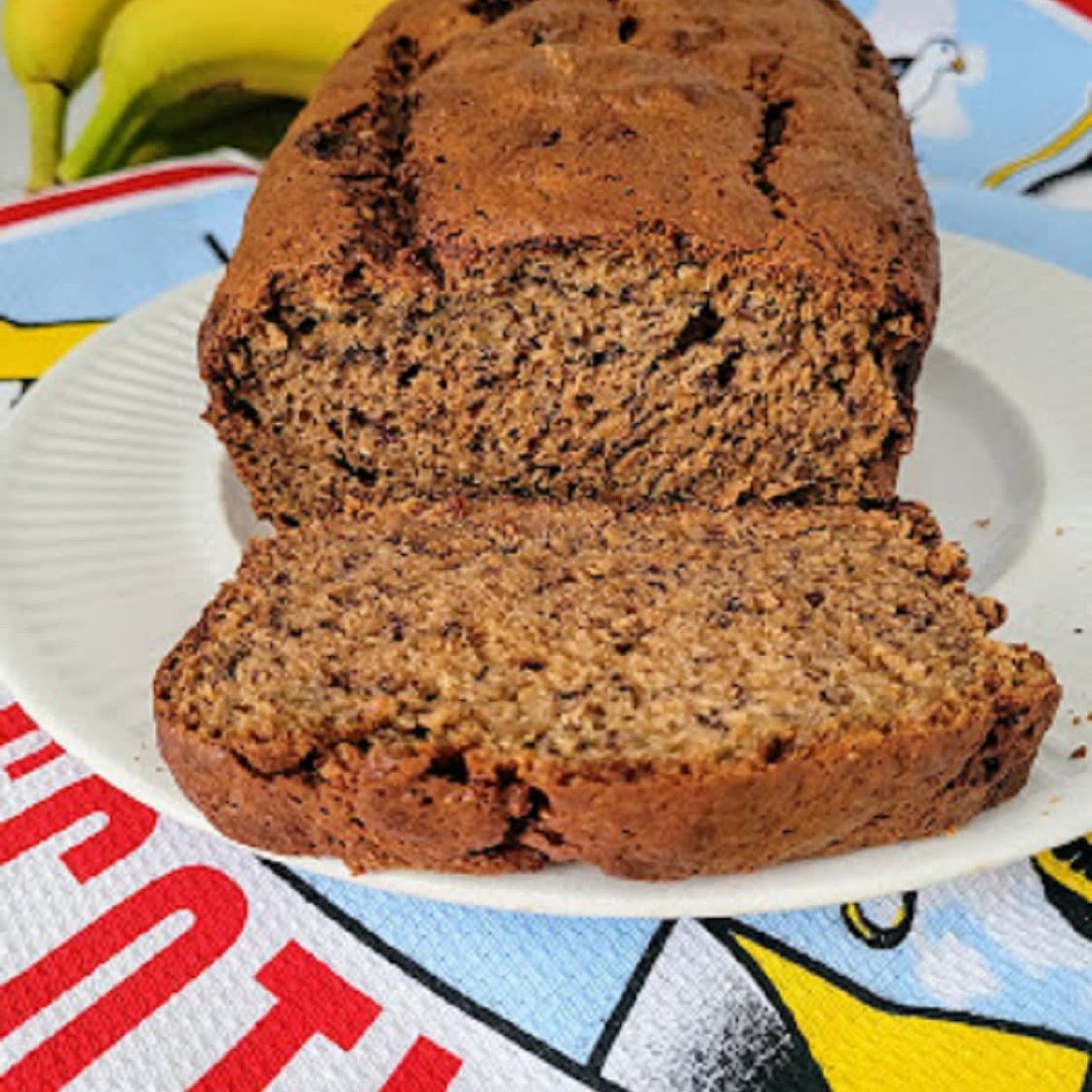 Tahini Banana Bread