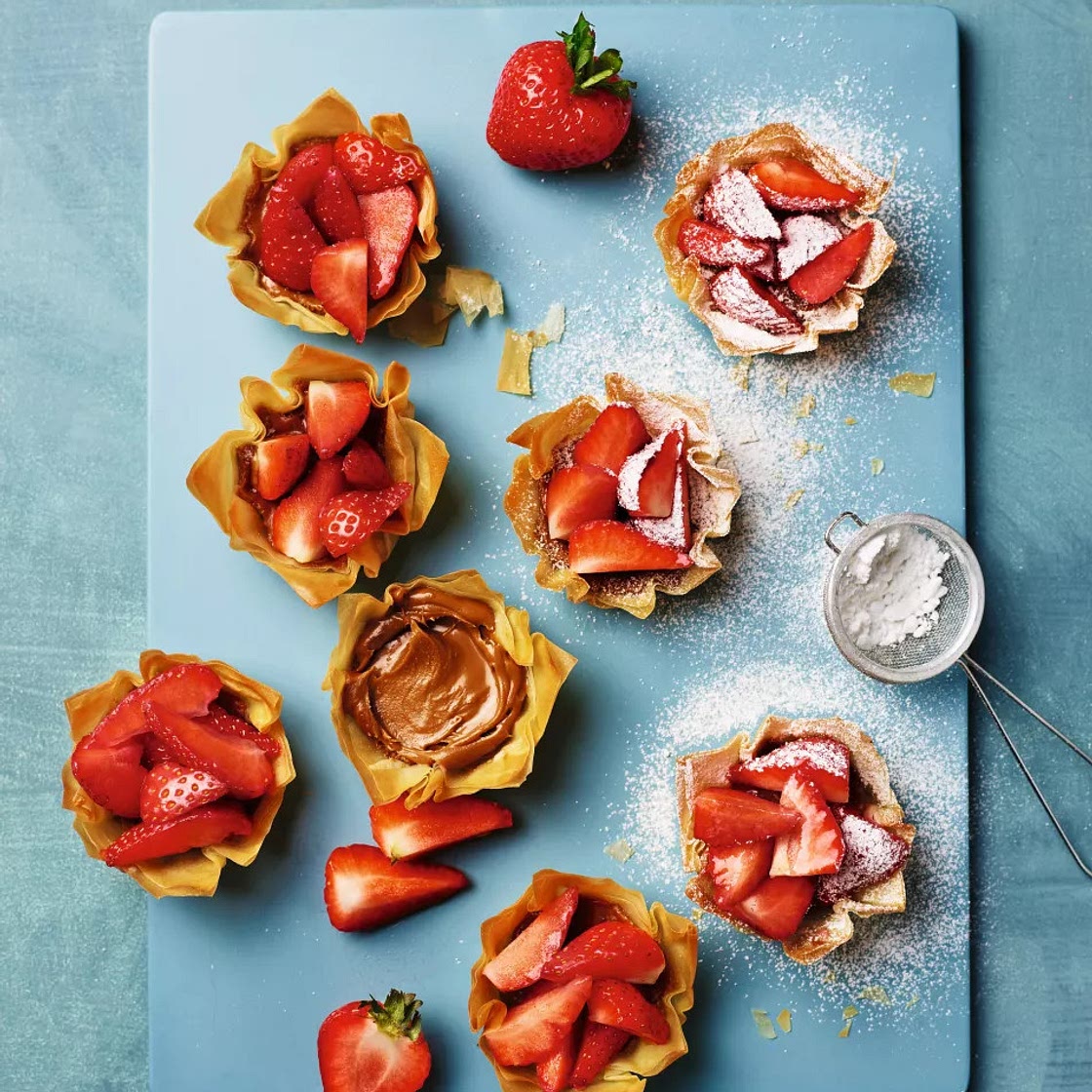 Air Fryer Strawberry Tarts