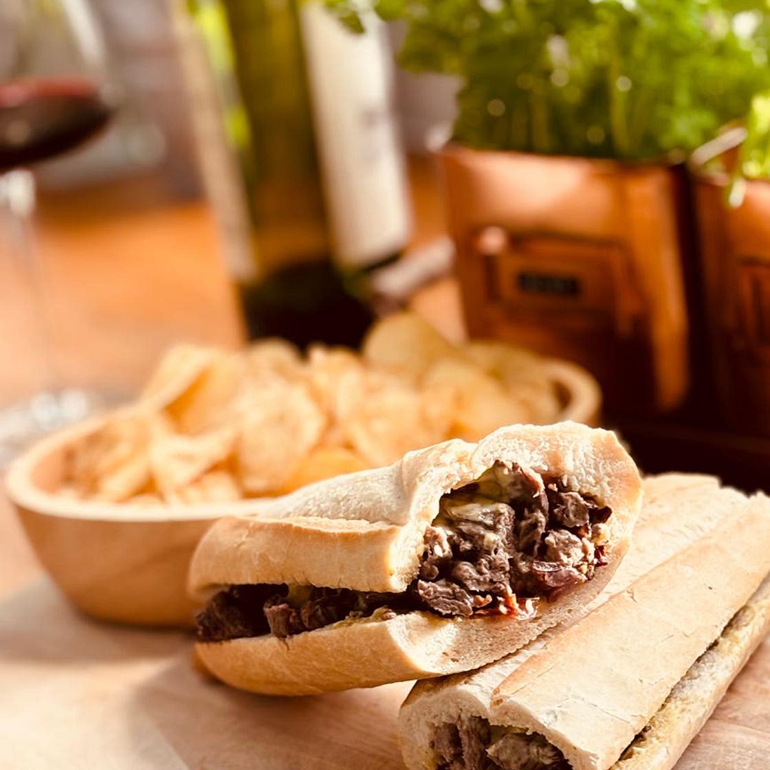 Air Fryer Steak Sandwich