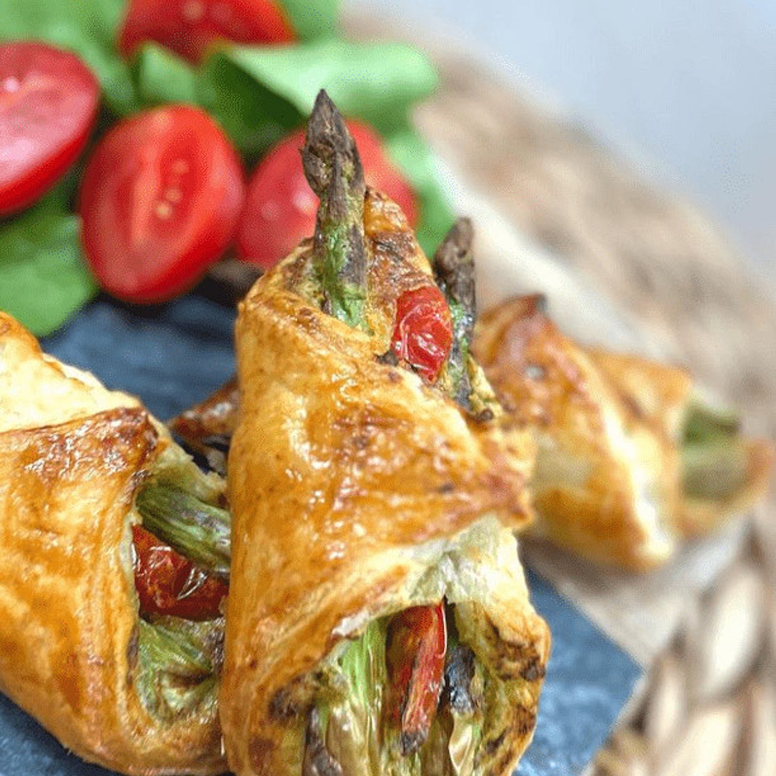 Air Fryer Asparagus Wraps