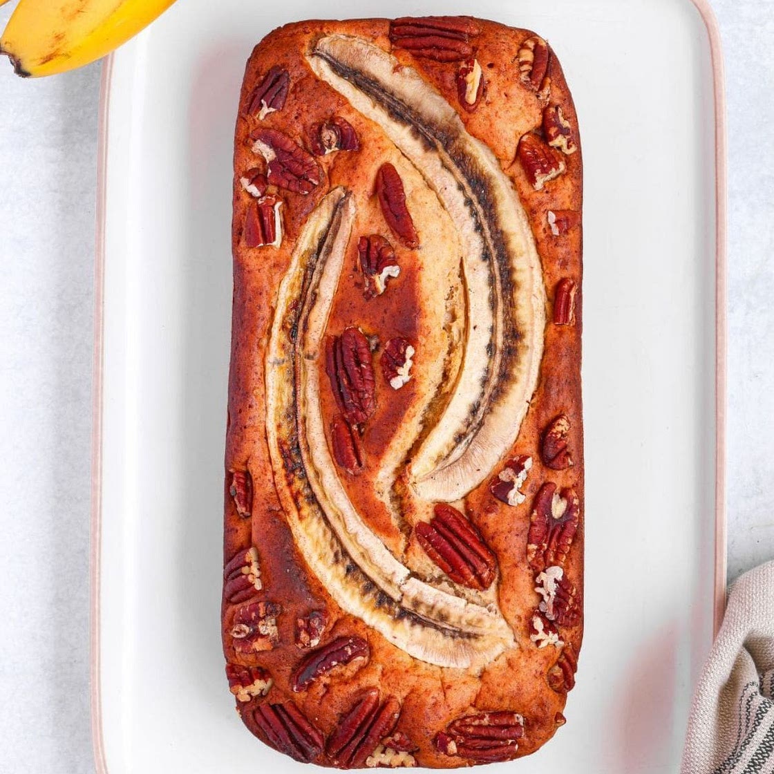 Cottage Cheese Banana Loaf