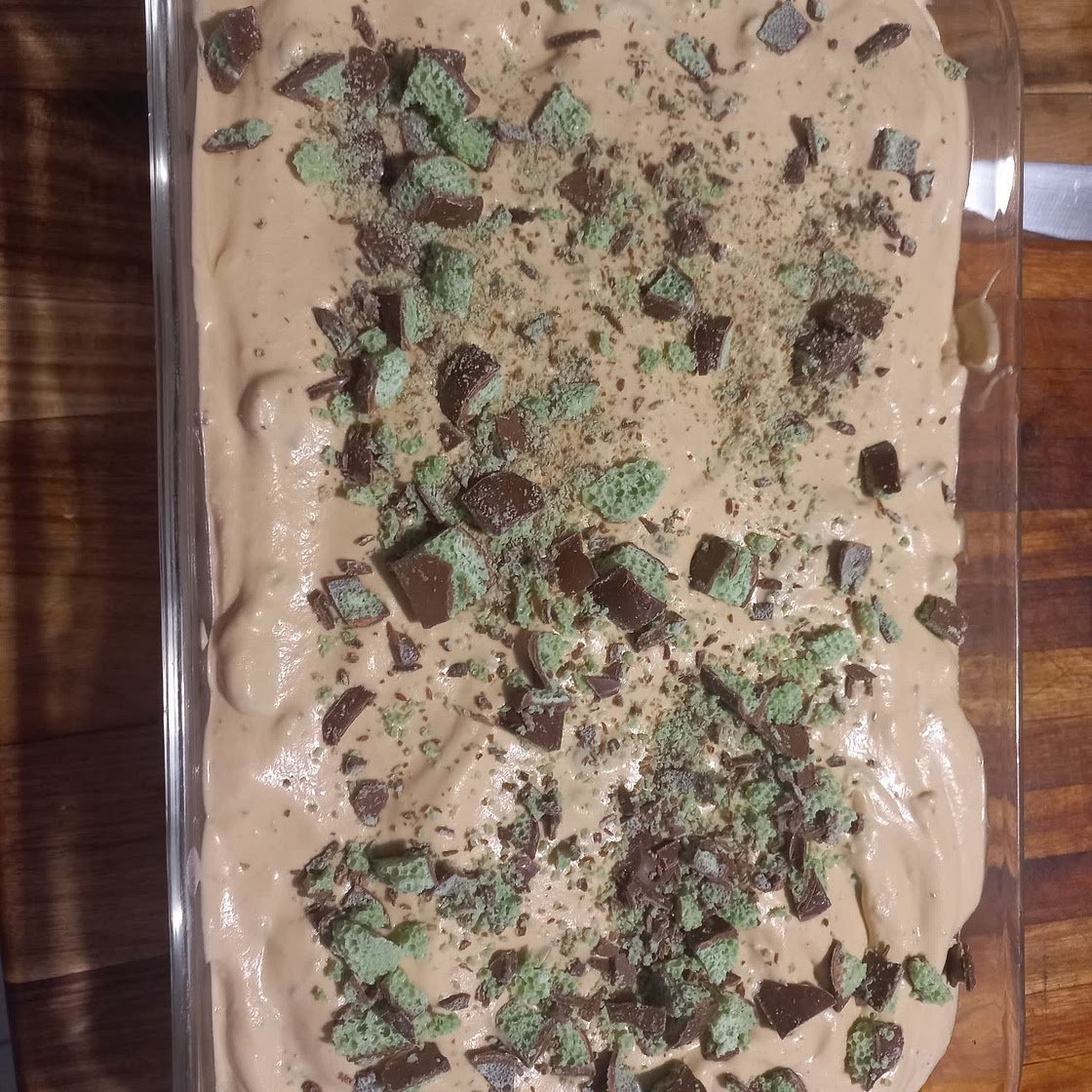 Peppermint Crisp Tart