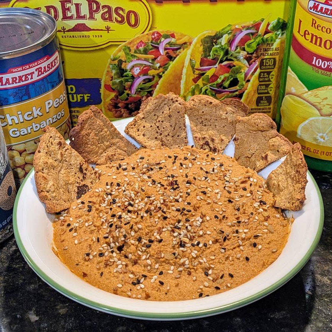 Lemony Taco Inspired Hummus