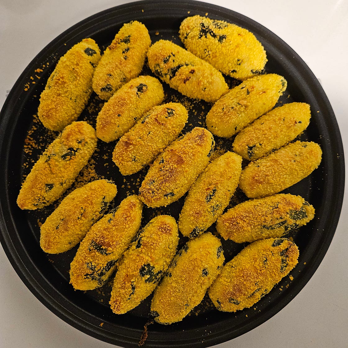 Crocchette di patate alla menta #Microonde #Microwave
