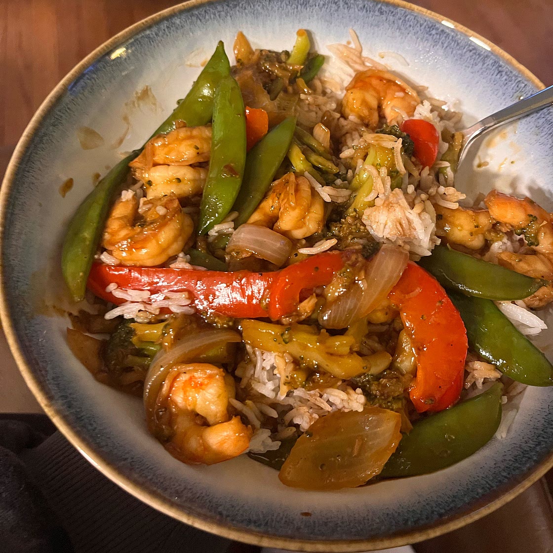 Shrimp Stir Fry