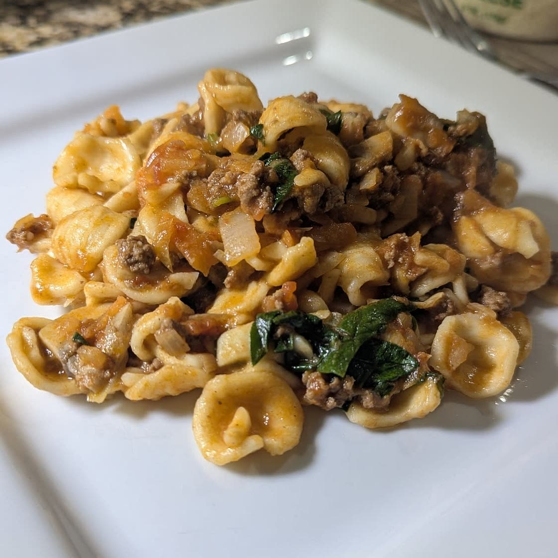 Healthy Macaroni and Beef