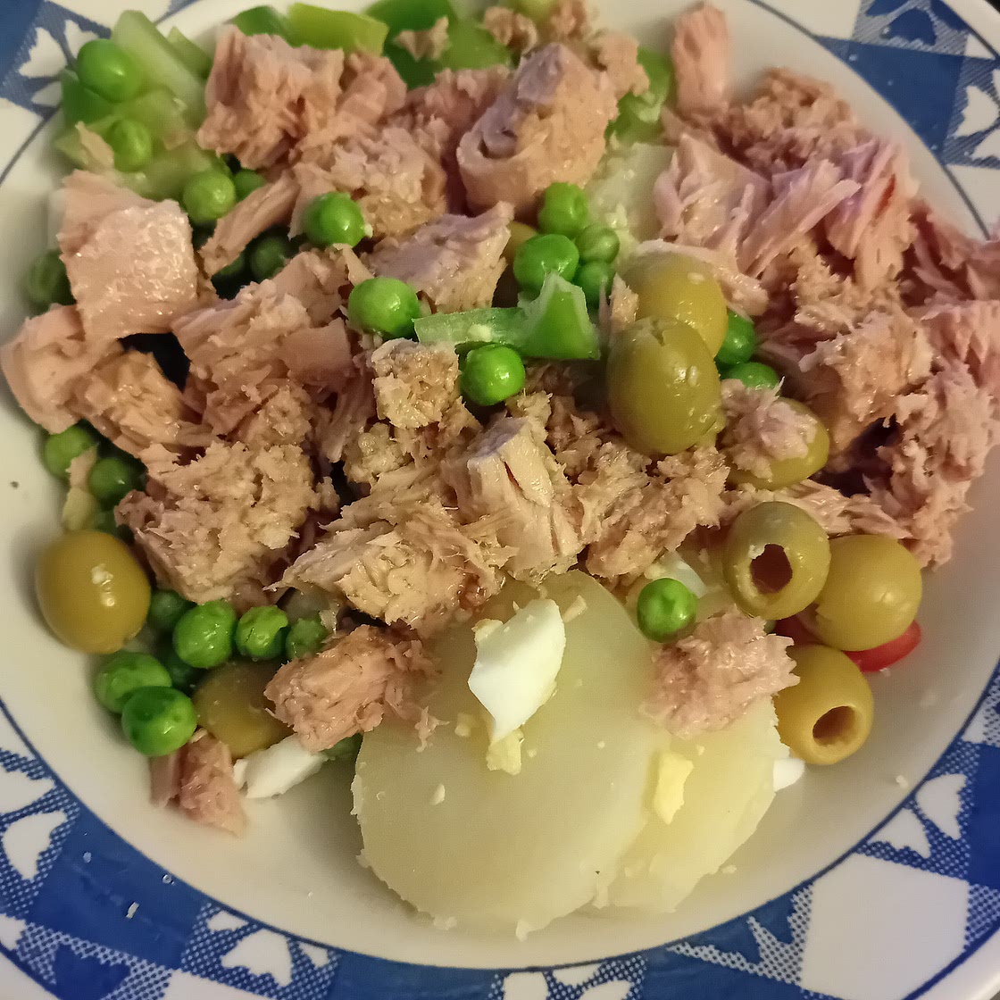 patatas en ensalada
