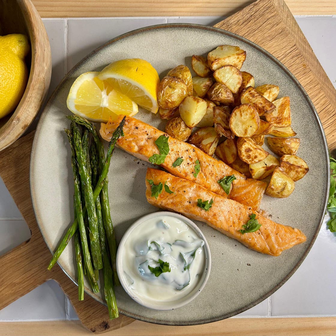 Air Fryer Salmon Fillets
