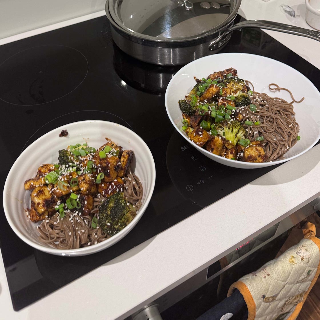 Crispy Tofu Broccoli Stir Fry