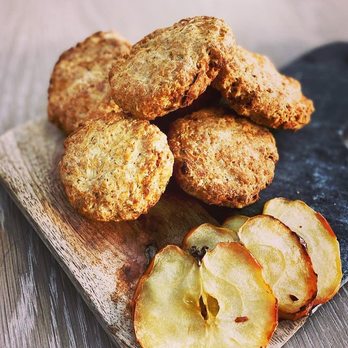 Air Fryer Apple Cookies