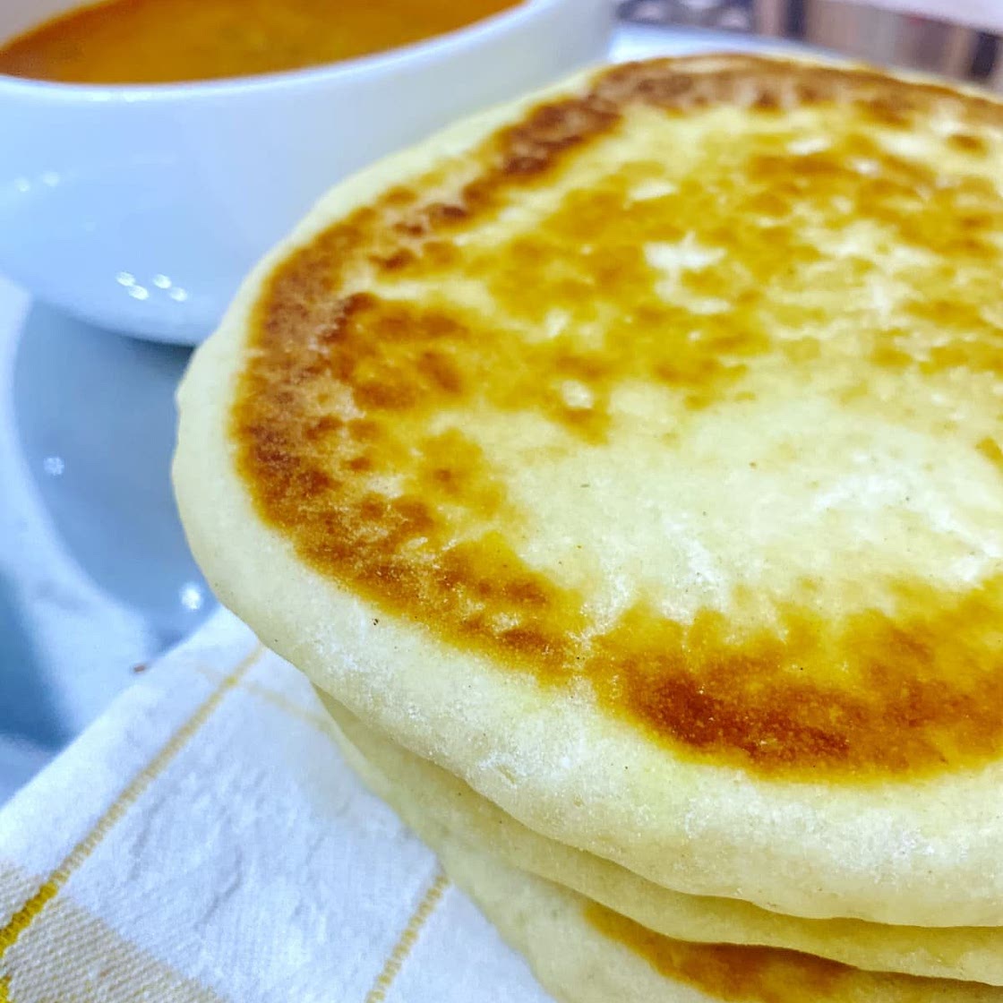 Easy Bazlama Recipe (Turkish Flatbread)